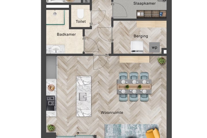 Foto 7 van Appartement (Bouwnr. 12)