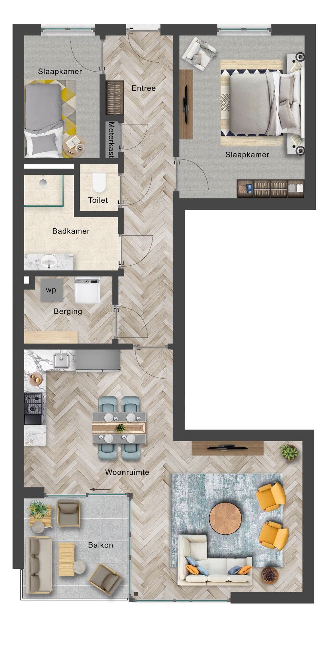 Foto 7 van Appartement (Bouwnr. 11)