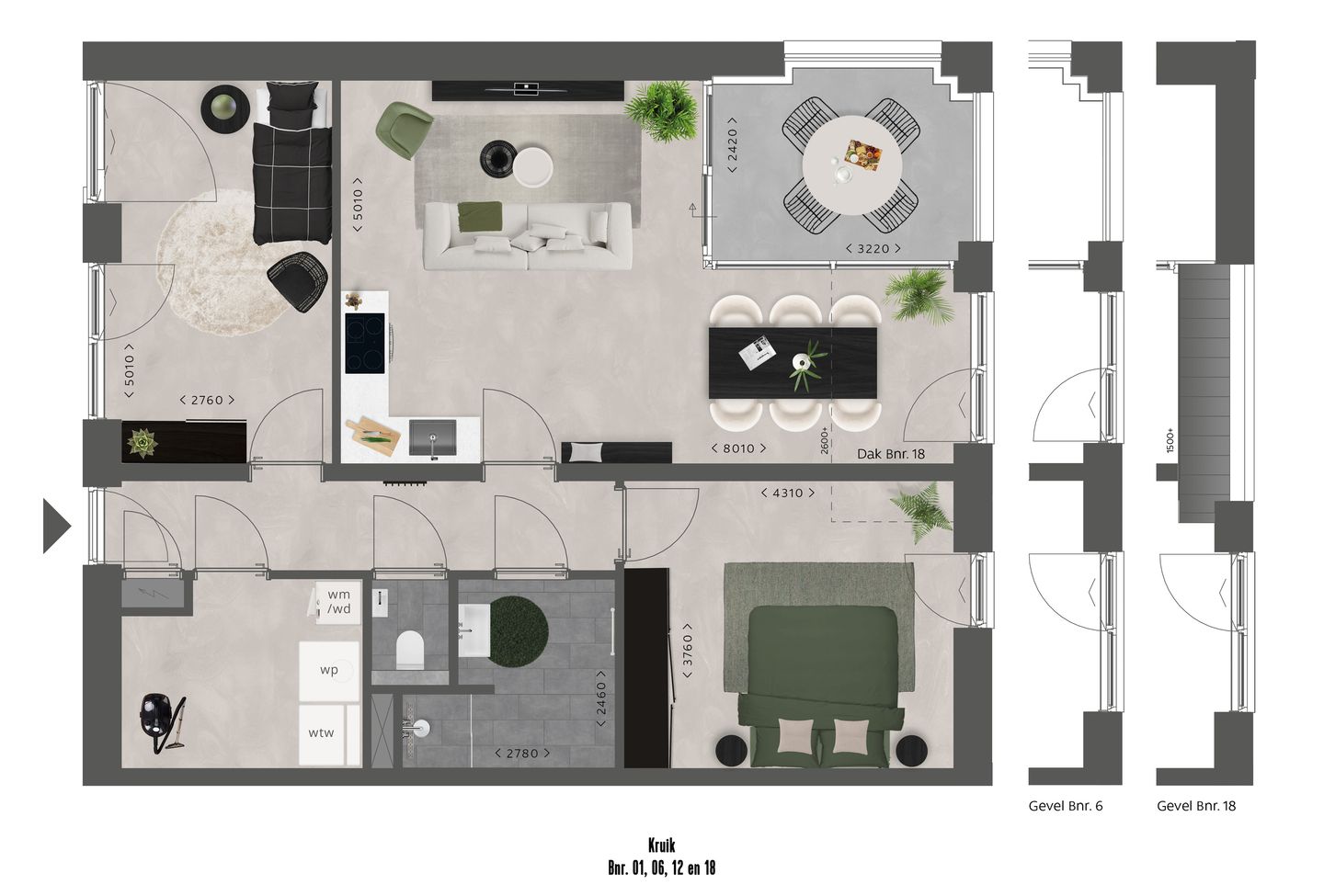 Foto 22 van Dirkzwager Fase 2B - BOUW GESTART! NOG SLECHTS 1 APPARTEMENT TE KOOP!