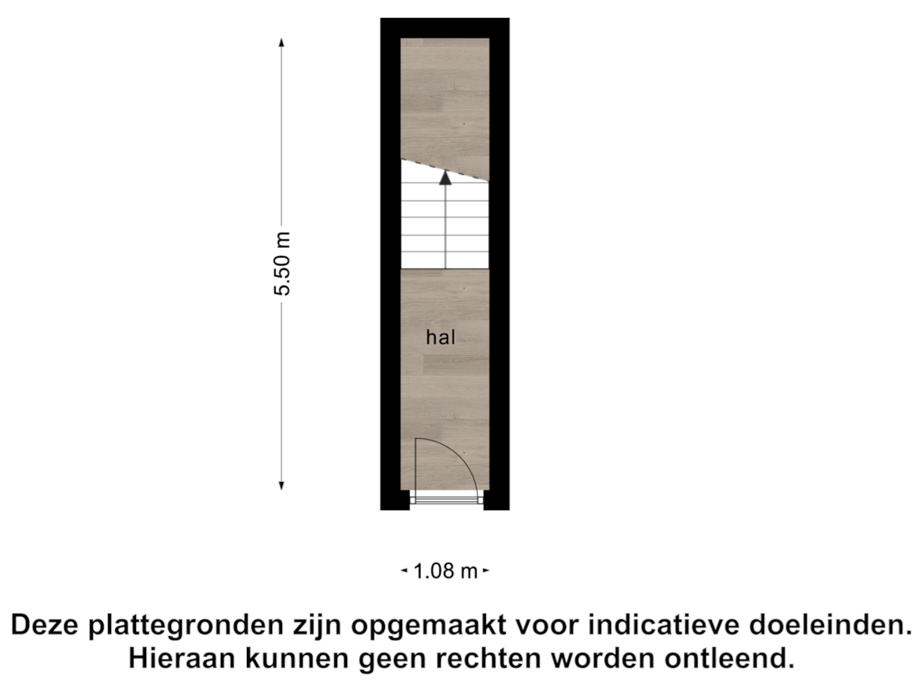 Bekijk plattegrond van Begane grond van Paul Krugerstraat 108