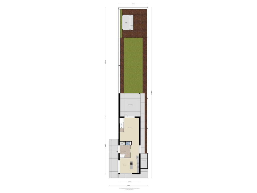 View floorplan of Begane Grond_Tuin of Spoorbrughof 22