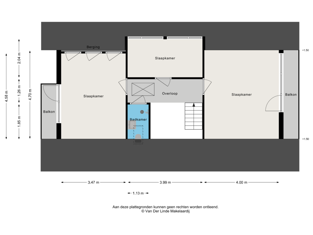 Bekijk plattegrond van Verdieping van Eperweg 9