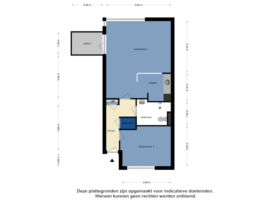 Bekijk plattegrond van Appartement van Aar 19