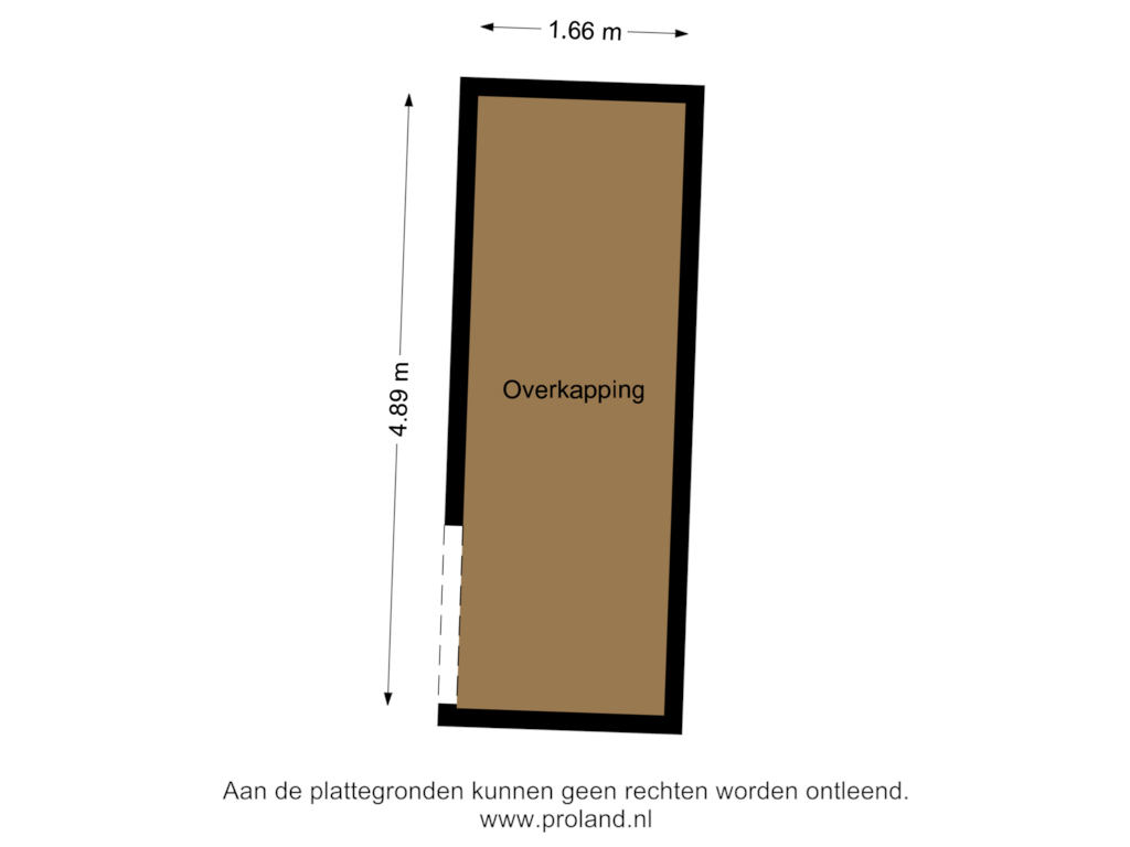 Bekijk plattegrond van Overkapping 2 van Wildeplaats 1