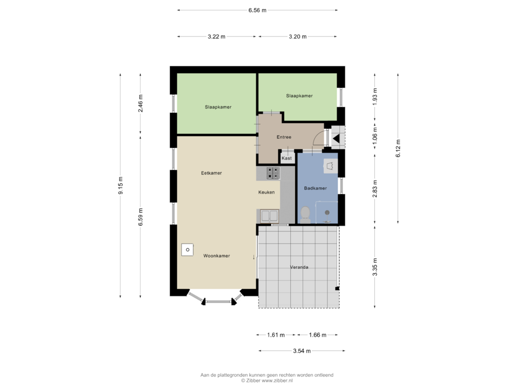 Bekijk plattegrond van Begane grond van Potdijk 8-E8