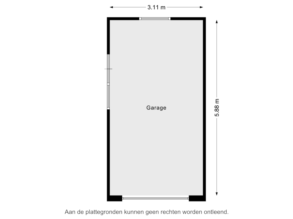 Bekijk plattegrond van Garage van Langestraat 30