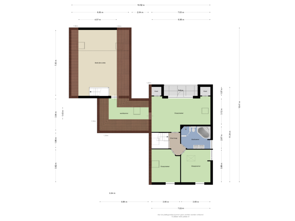 Bekijk plattegrond van Eerste Verdieping van Dagpauwooglaan 10