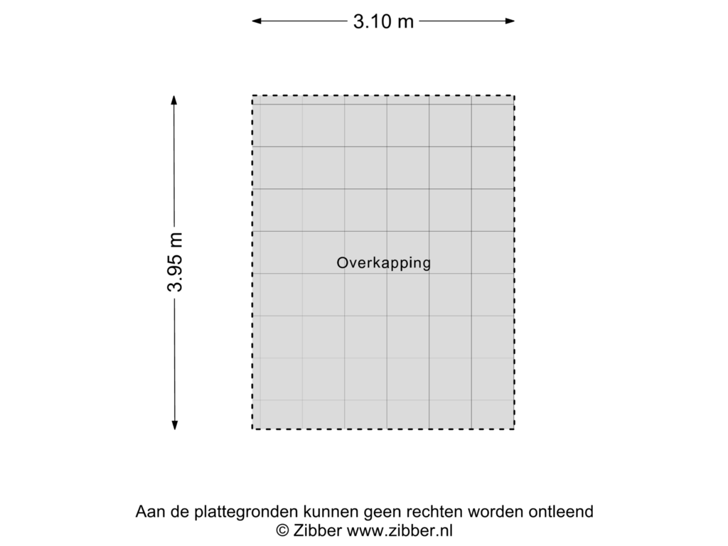 Bekijk plattegrond van Overkapping van Dagpauwooglaan 10