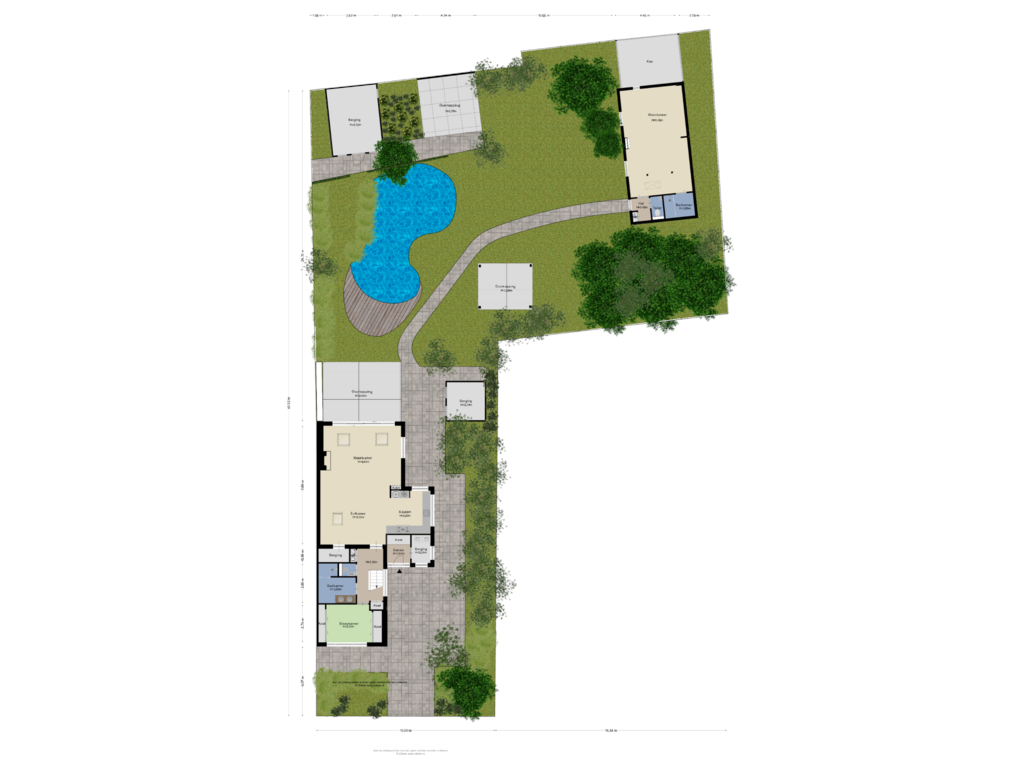 Bekijk plattegrond van Begane grond _Tuin van Wollefoppenweg 11