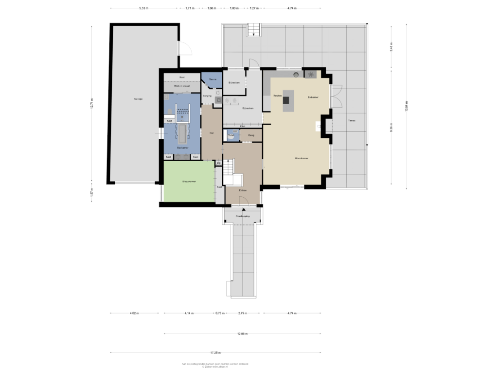 Bekijk plattegrond van Begane Grond van Oosterveldstraat 29