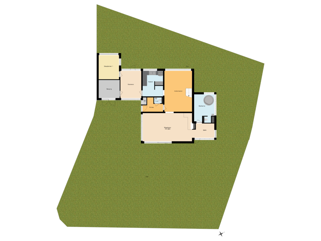 Bekijk plattegrond van Situatie van Jan van Scorelpark 8