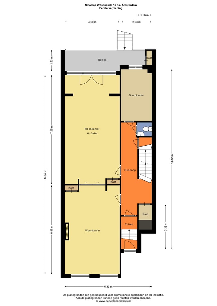 Foto 60 van Nicolaas Witsenkade 15-H