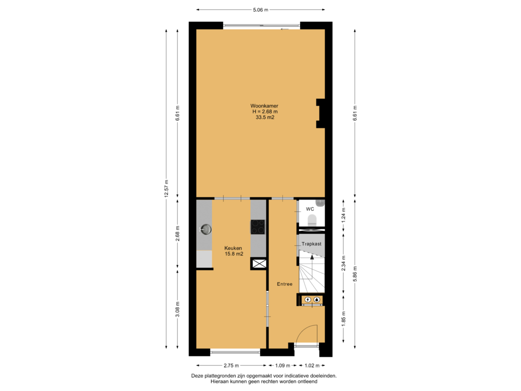 Bekijk plattegrond van Begane Grond van Puttershoekstraat 26