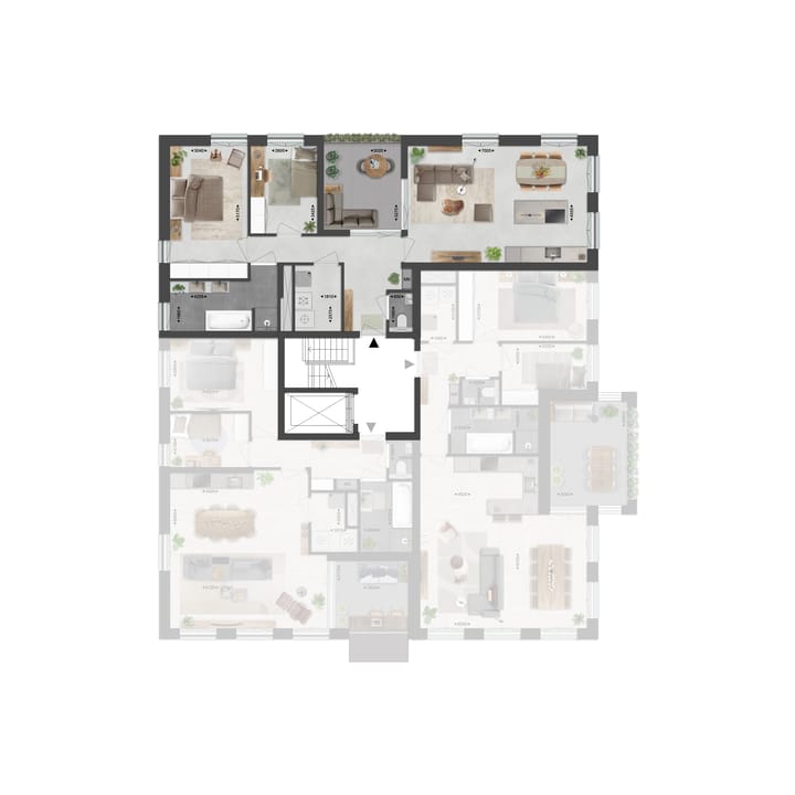 Foto 2 van Appartement (Bouwnr. B6)