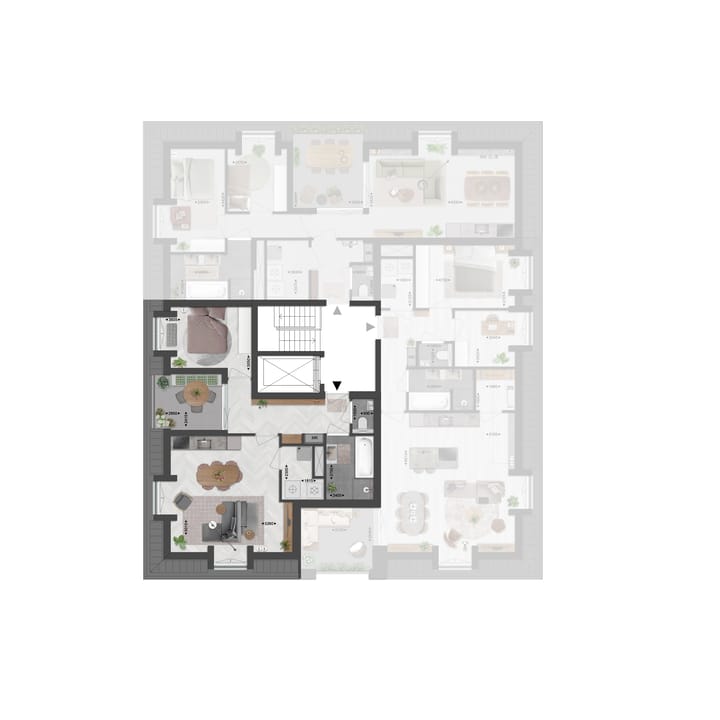 Foto 2 van Appartement (Bouwnr. B8)