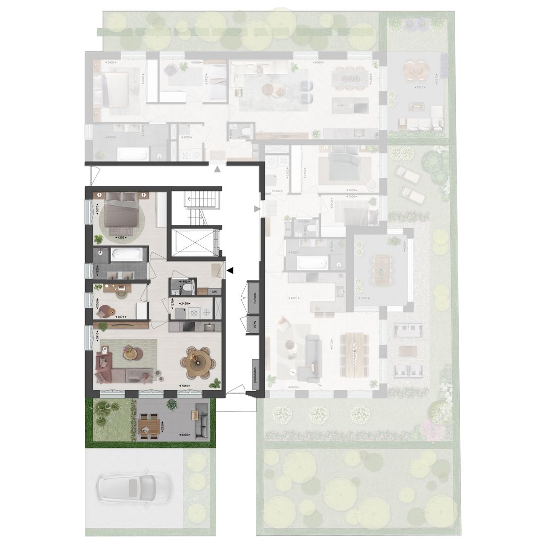 Foto 2 van Appartement (Bouwnr. B2)