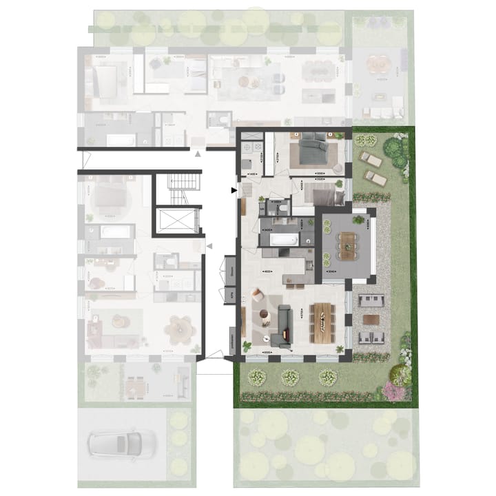 Foto 3 van Appartement (Bouwnr. B1)