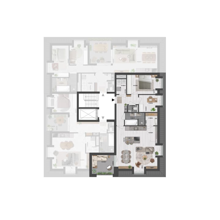 Foto 2 van Appartement (Bouwnr. B7)