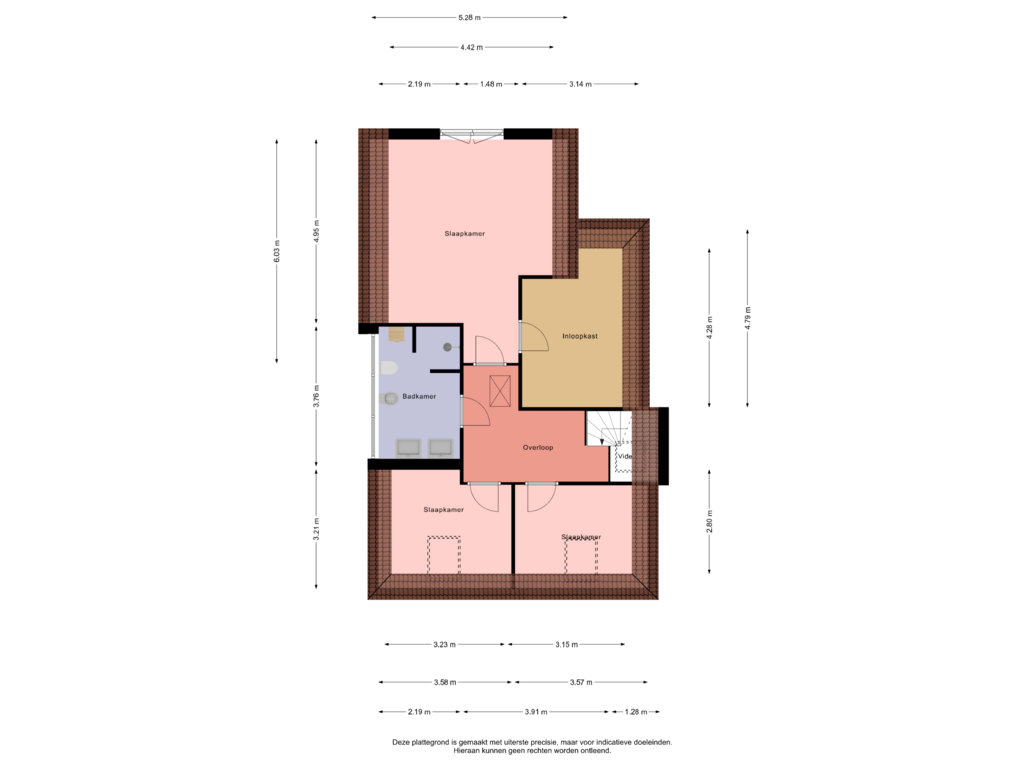 Bekijk plattegrond van 1e Verdieping van Papiermolen 2