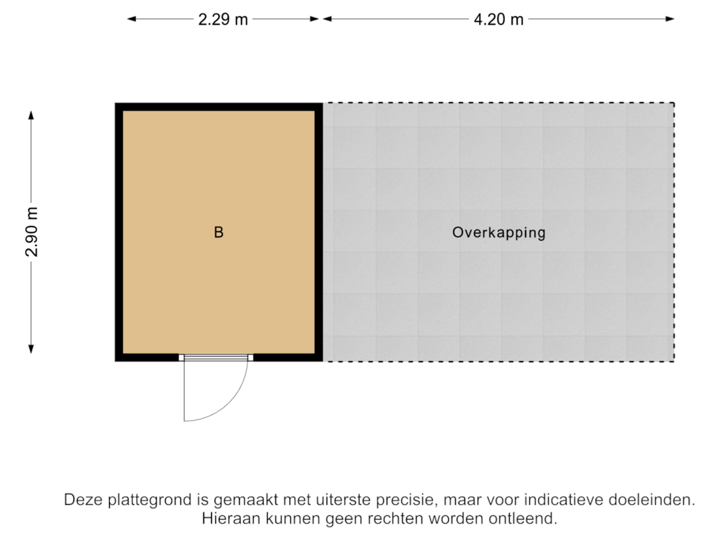 Bekijk plattegrond van Berging van Papiermolen 2