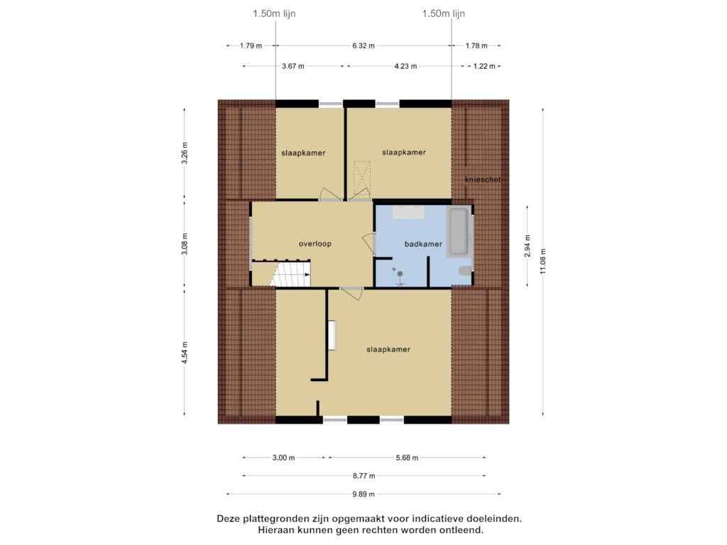 Bekijk plattegrond van 1e verdieping 2 van Ravenseweg 11