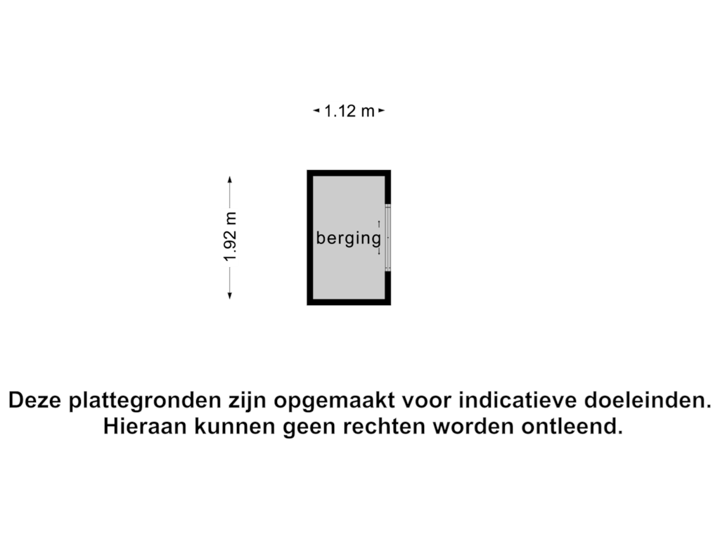 Bekijk plattegrond van Berging 2 van Ravenseweg 11