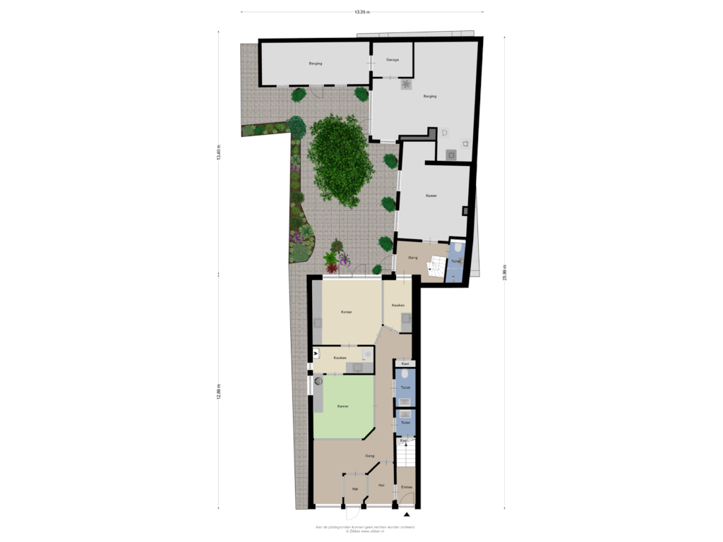 Bekijk plattegrond van Begane Grond_Tuin van Verdronkenoord 73