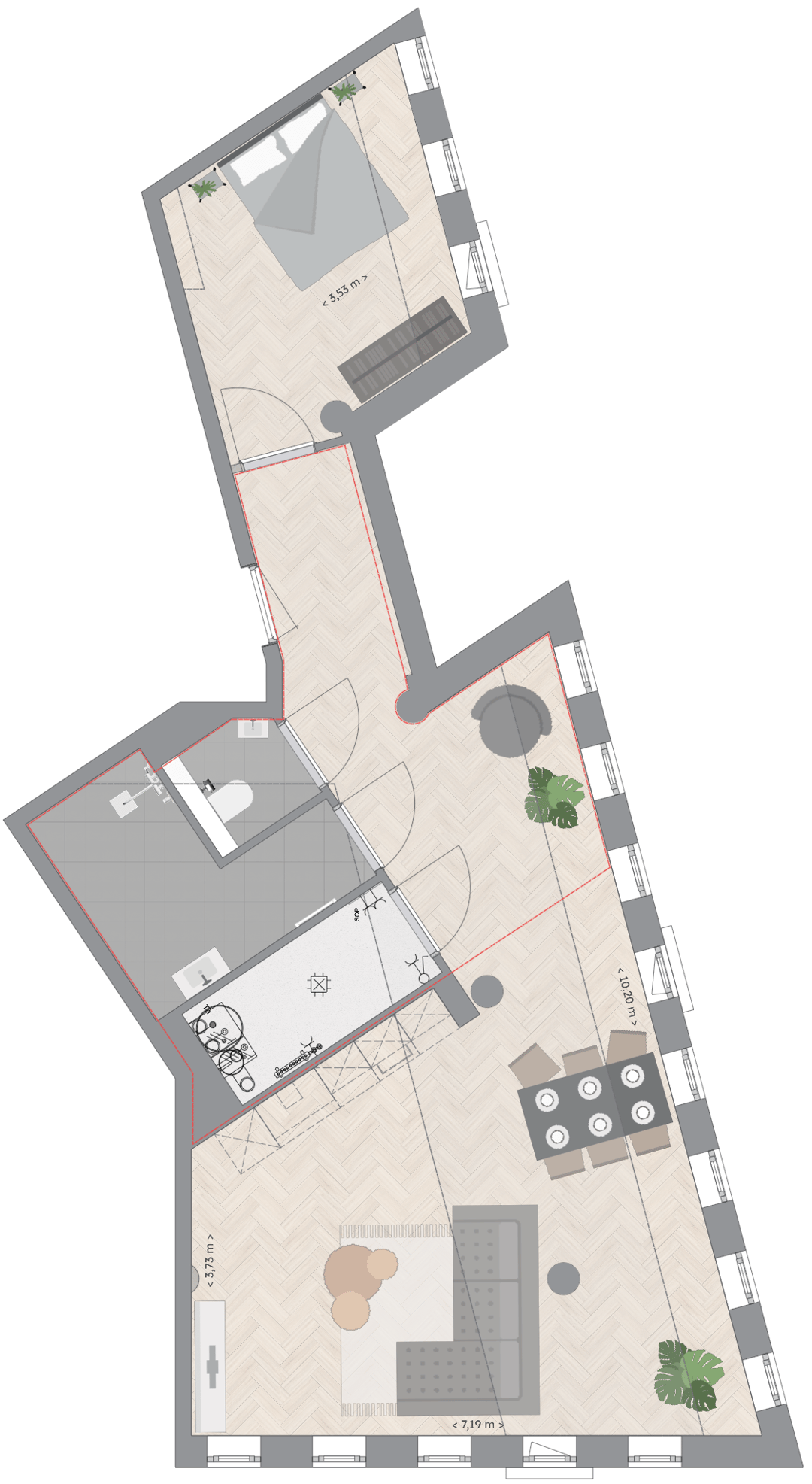 Foto 26 van Aert van Nesstraat 41