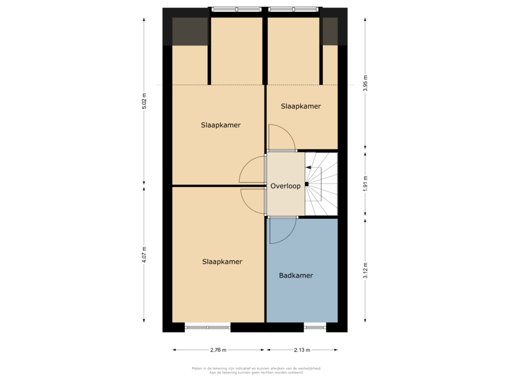 Bekijk plattegrond van Verdieping van Kalkoensprenk 20