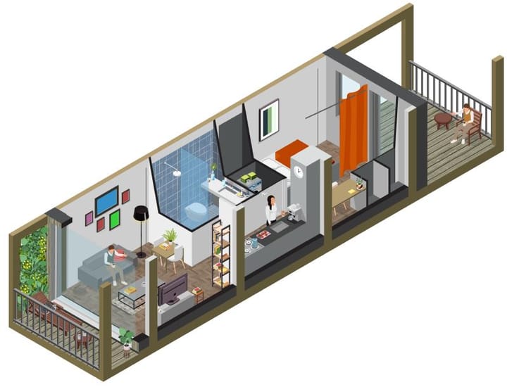 Foto 7 van Regular Suite (Bouwnr. 16)