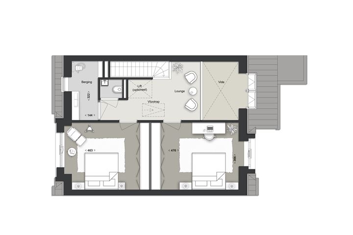 Bekijk foto 11 van Parkwoningen (8 tussenwoningen) (Bouwnr. 20)