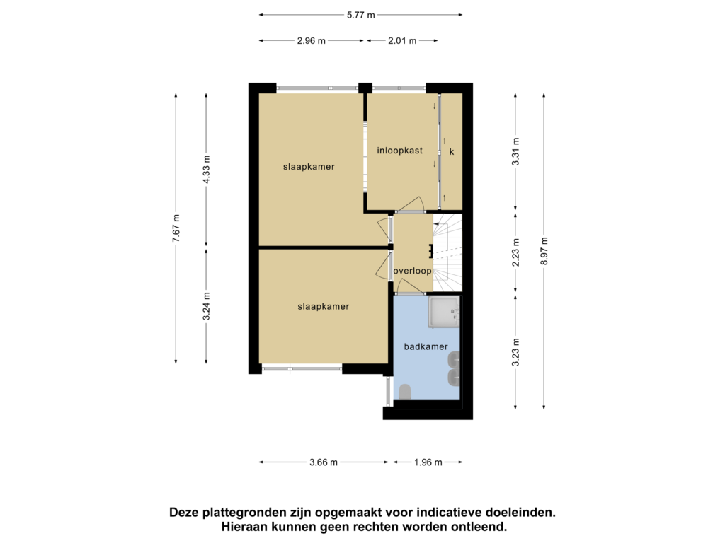 Bekijk plattegrond van 1e verdieping van Meeuwenhof 2