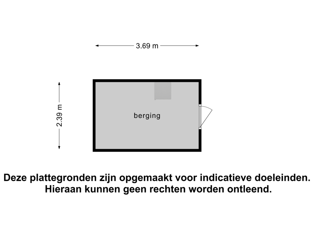 Bekijk plattegrond van Berging van Meeuwenhof 2