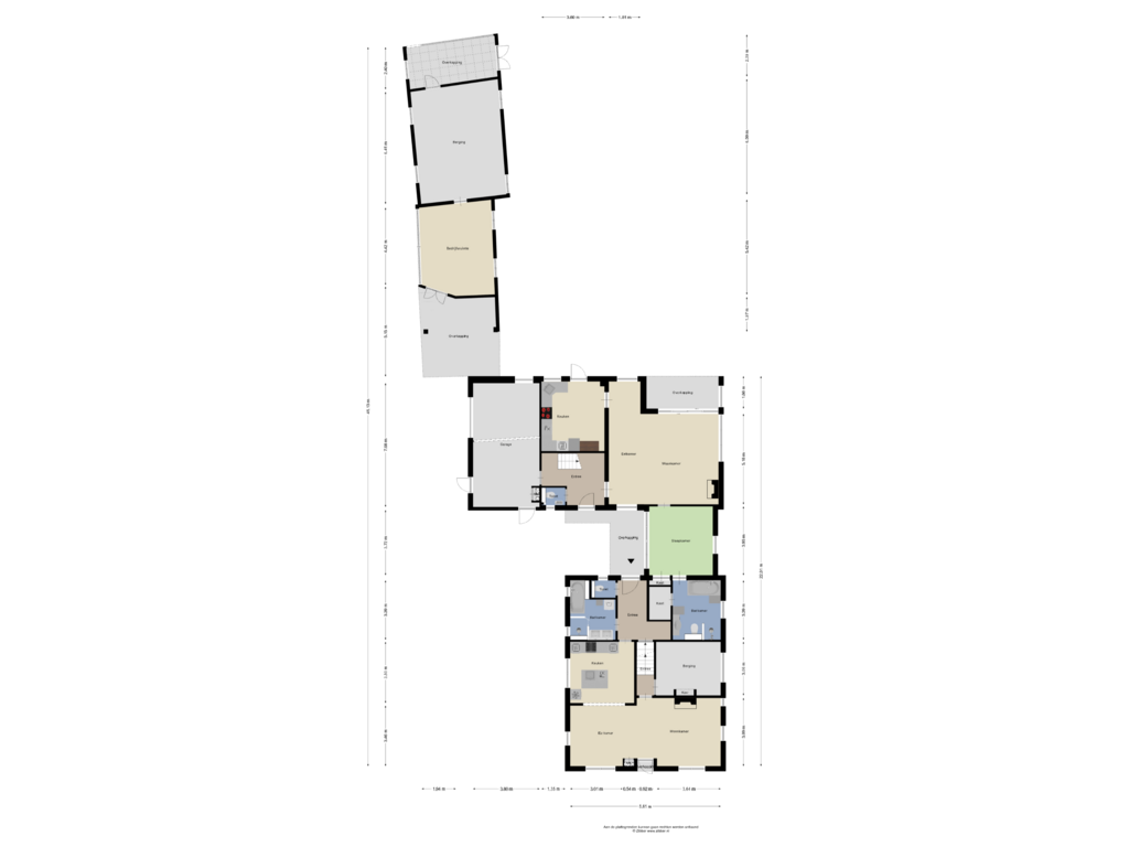 Bekijk plattegrond van Begane Grond van Zeddamseweg 6