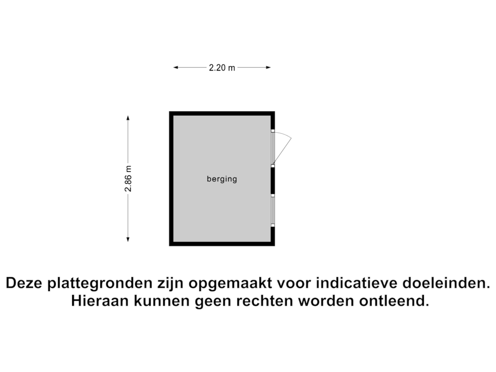 Bekijk plattegrond van Berging van Potdijk 8-C13