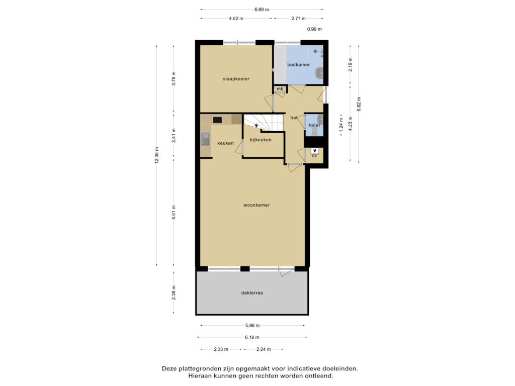 Bekijk plattegrond van begane grond van Bastion 21