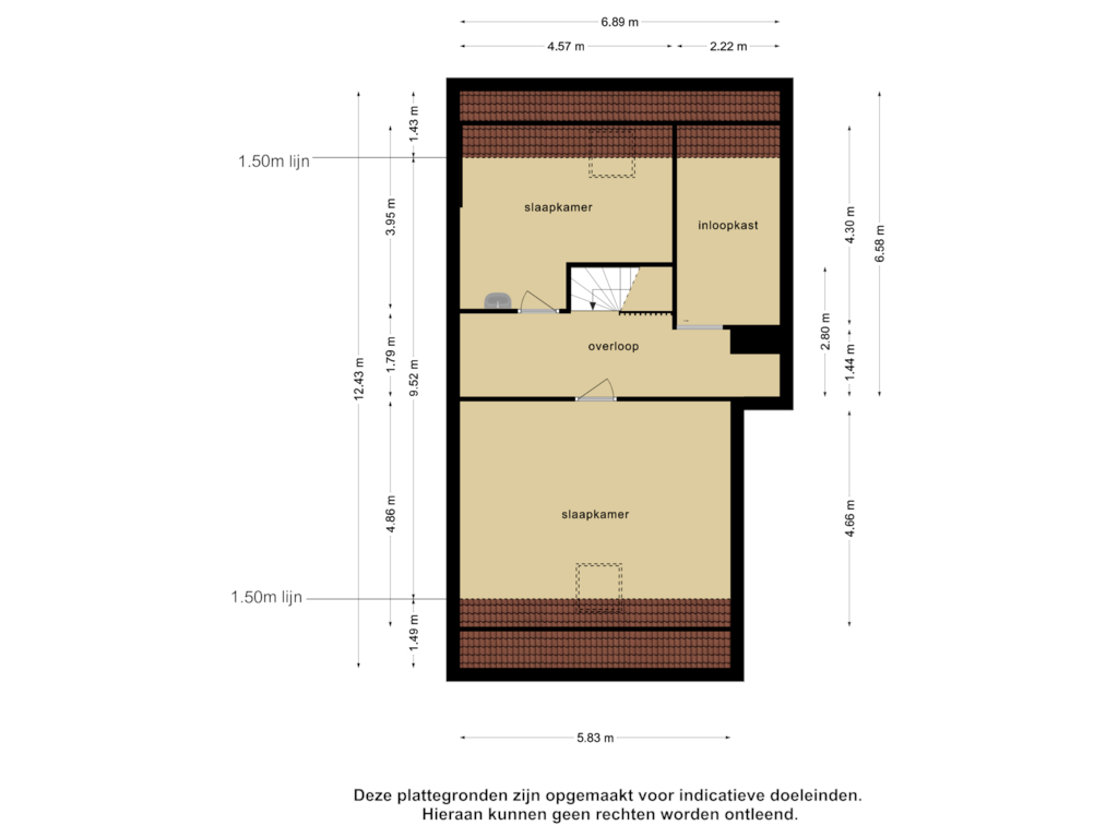 Bekijk plattegrond van 1e verdieping van Bastion 21