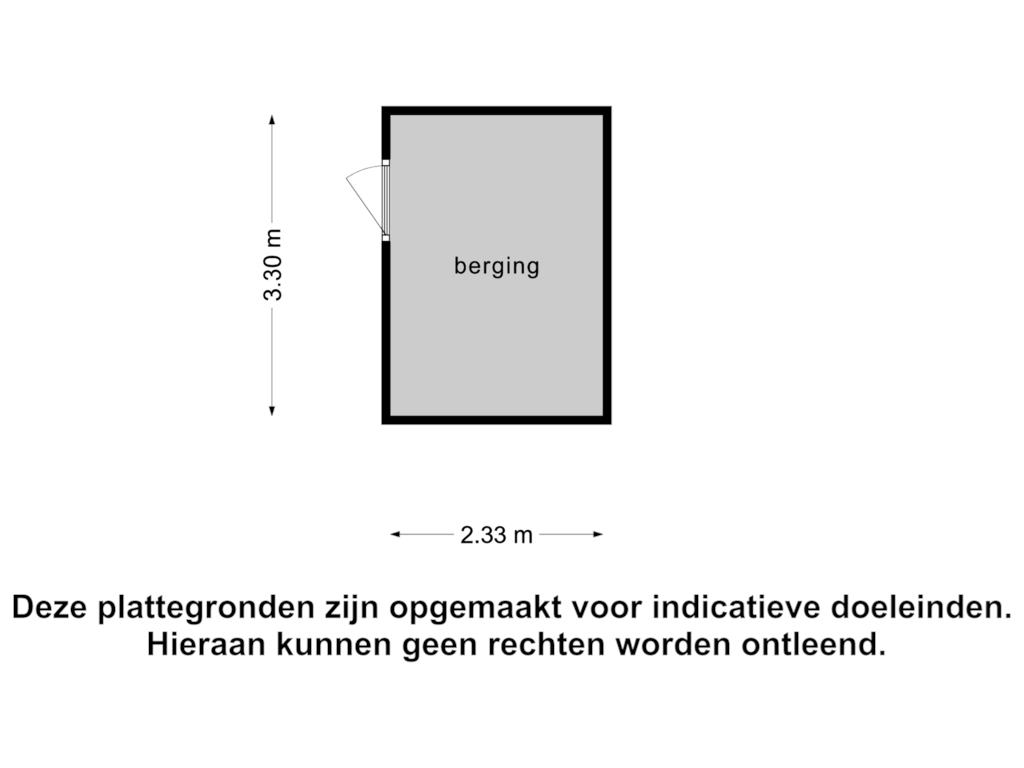 Bekijk plattegrond van berging van Bastion 21