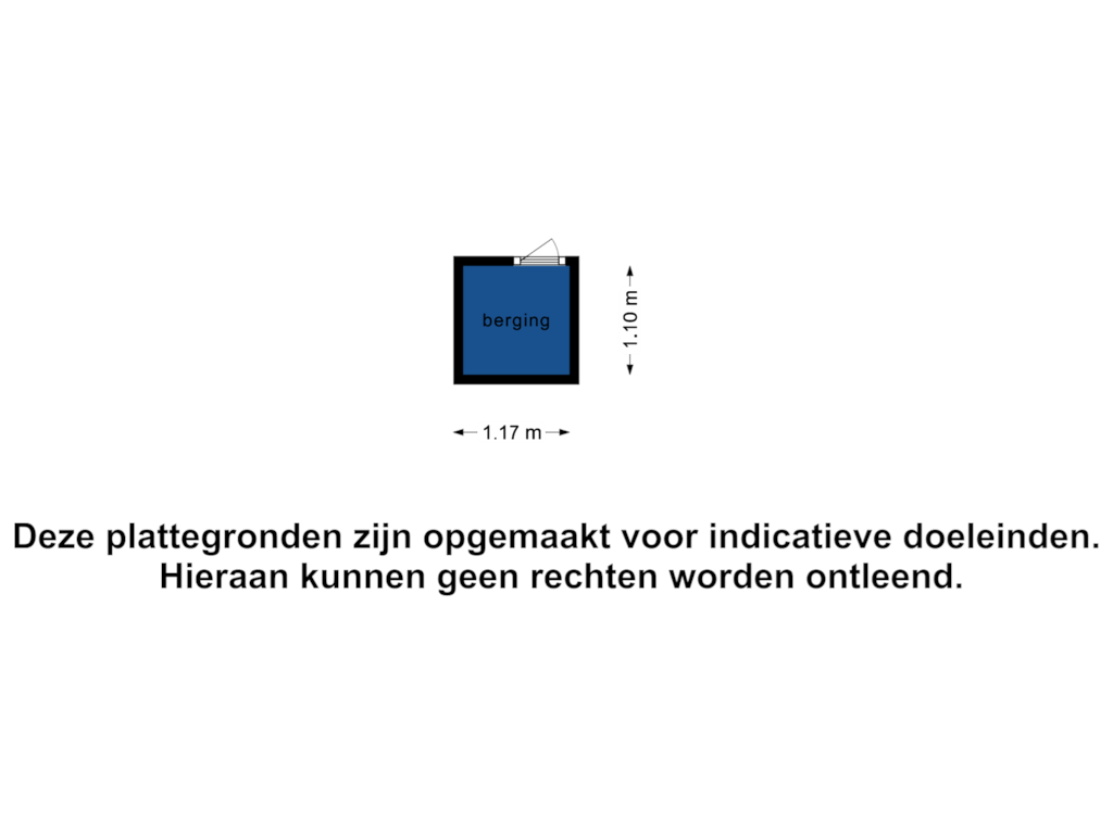 Bekijk plattegrond van Berging van Lekdreef 1