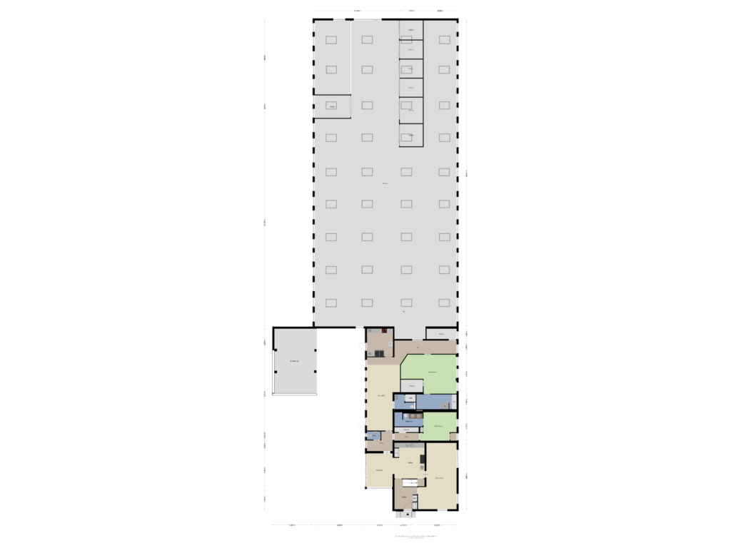 View floorplan of Begane Grond of Oude dijk 2