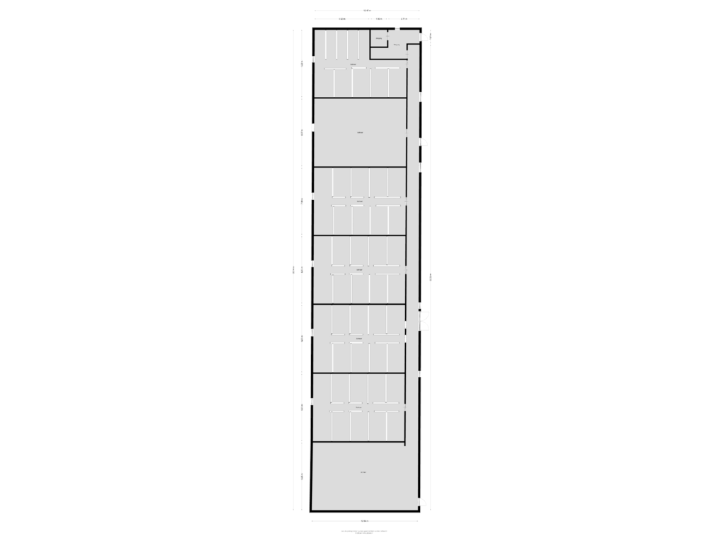 View floorplan of Schuur of Oude dijk 2