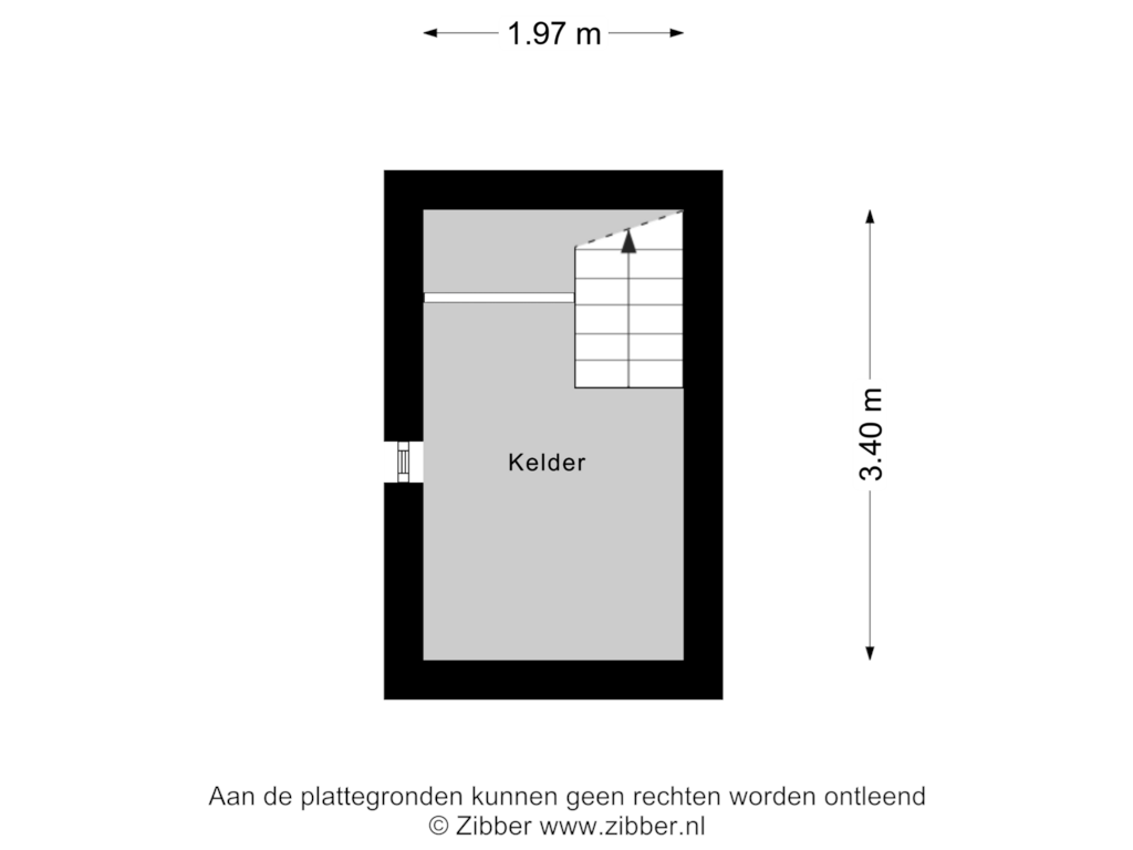 Bekijk plattegrond van Kelder van De Molensteen 6