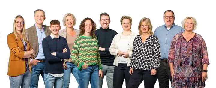 Een promotiefoto voor op kantoor