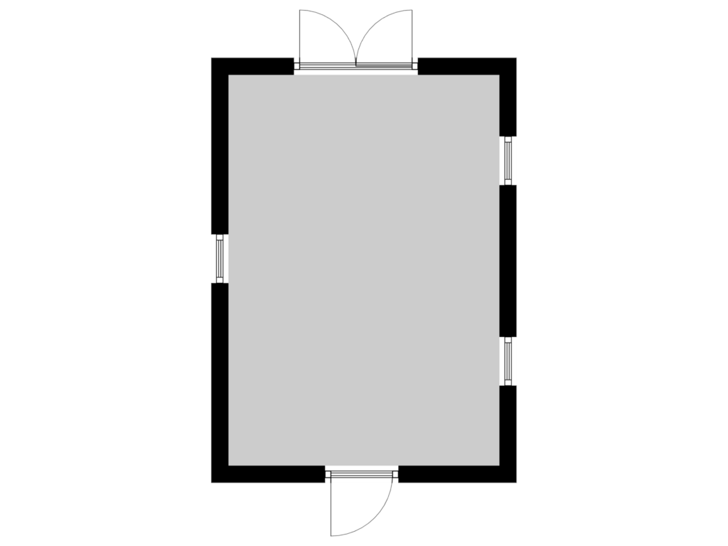 Bekijk plattegrond van bakhuis van Bunschoterweg 56