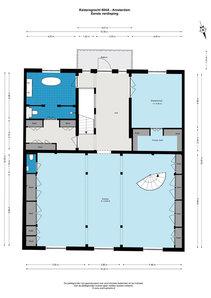 Foto 40 van Keizersgracht 604-A