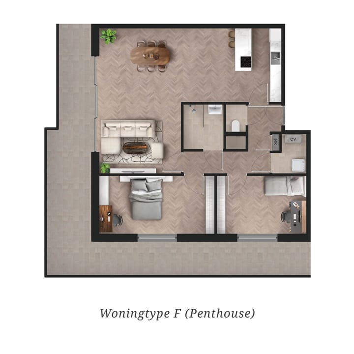 Photo 3 of Type F (Bouwnr. 24)