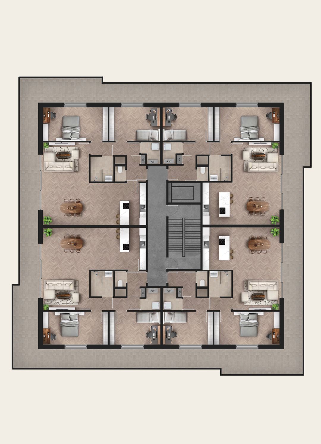 Foto 16 van Type D (Bouwnr. 16)