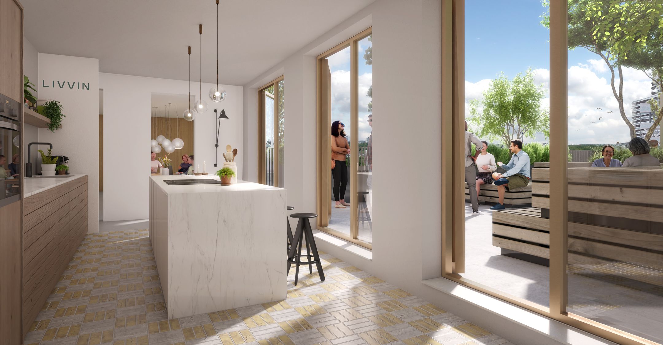 Foto 18 van Koningin Julianaplein (Bouwnr. 9.P.07)