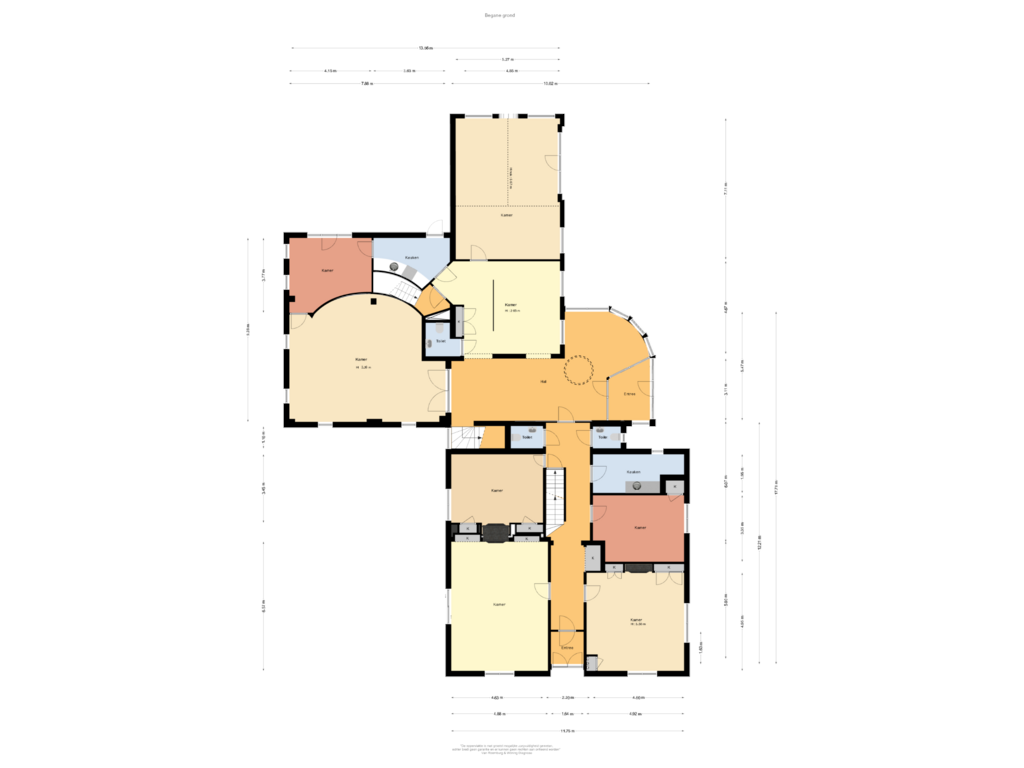 Bekijk plattegrond van Begane grond van Dorpsstraat 32