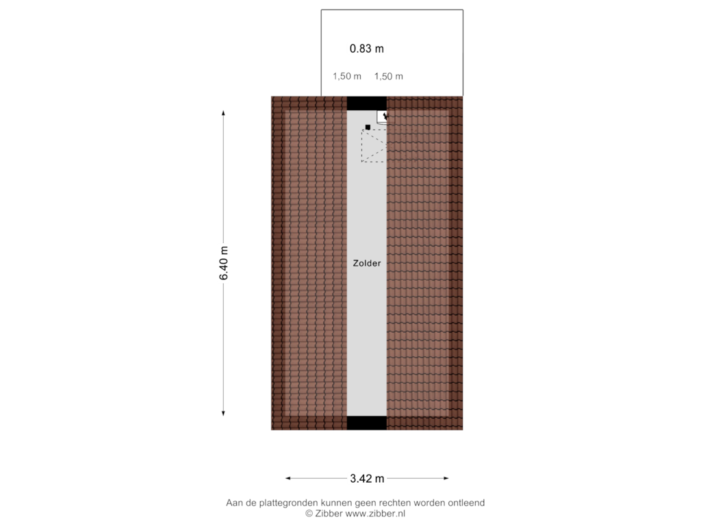 Bekijk plattegrond van Bijgebouw van Wilgenstraat 18